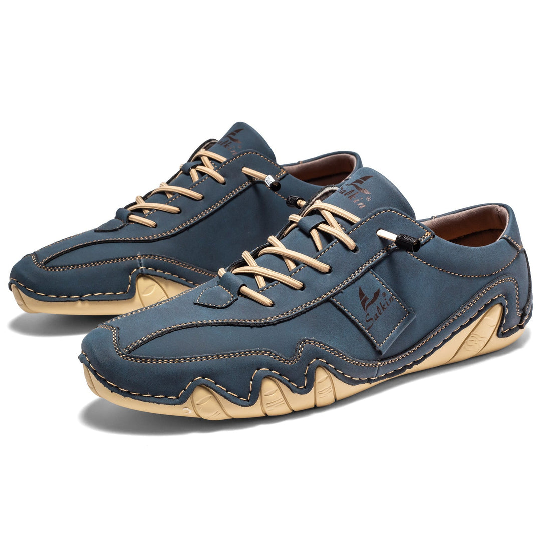 Comfortabele Leren Sneakers voor Mannen