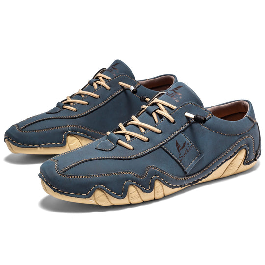 Comfortabele Leren Sneakers voor Mannen