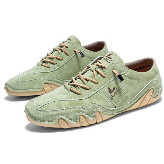 Comfortabele Leren Sneakers voor Mannen