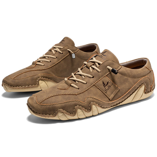Comfortabele Leren Sneakers voor Mannen