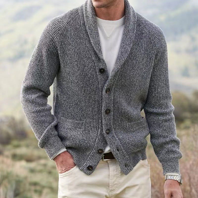 Tijdloze Vintage V-Hals Vest voor Mannen
