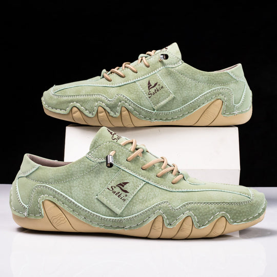 Comfortabele Leren Sneakers voor Mannen