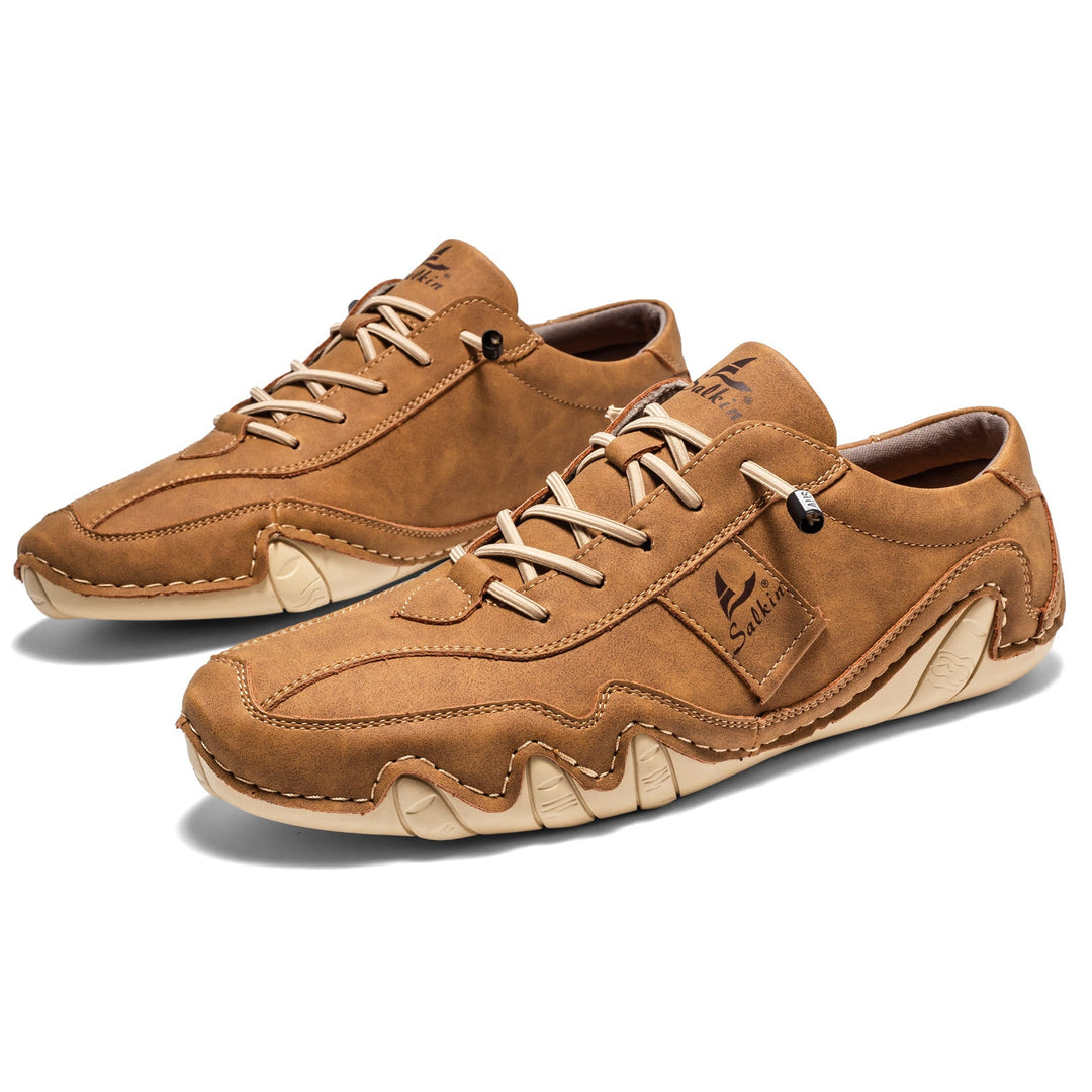 Comfortabele Leren Sneakers voor Mannen