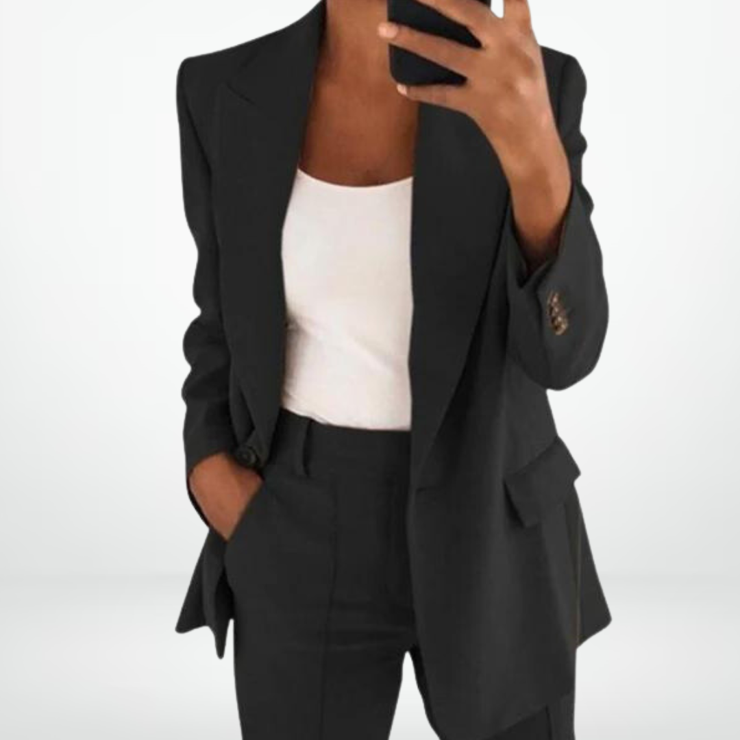 Elegante Blazer & Broek voor Vrouwen