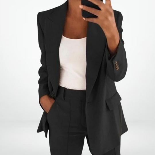 Elegante Blazer & Broek voor Vrouwen
