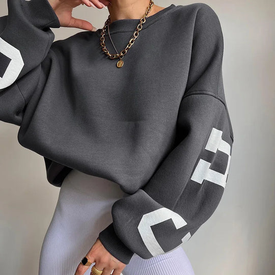 Comfortabele Oversized Sweatshirt voor Vrouwen