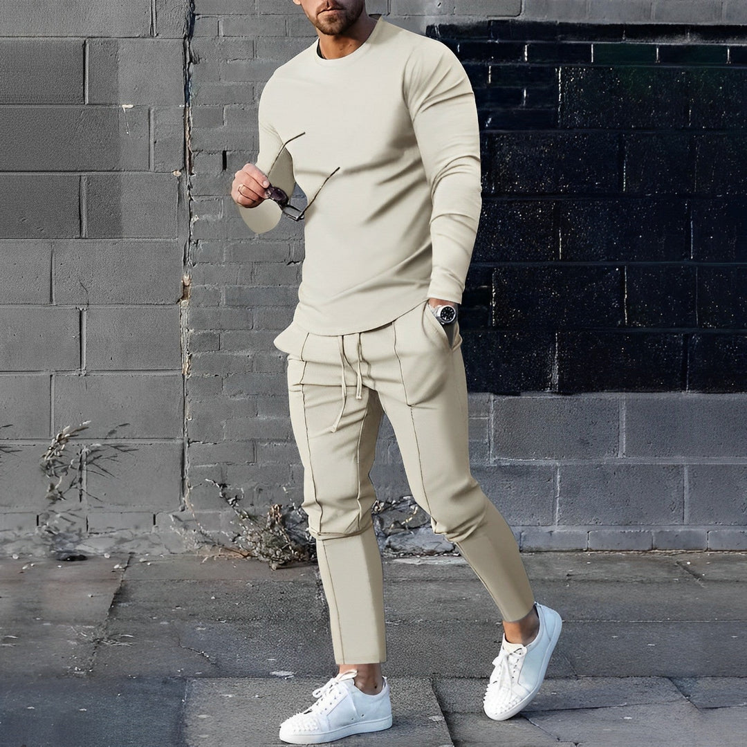Gezellige Trui met Broek voor Mannen
