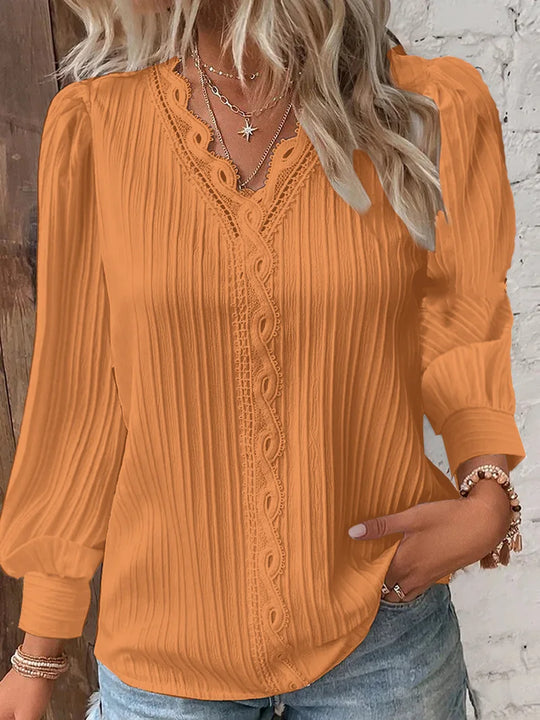 Kanten Blouse voor Vrouwen