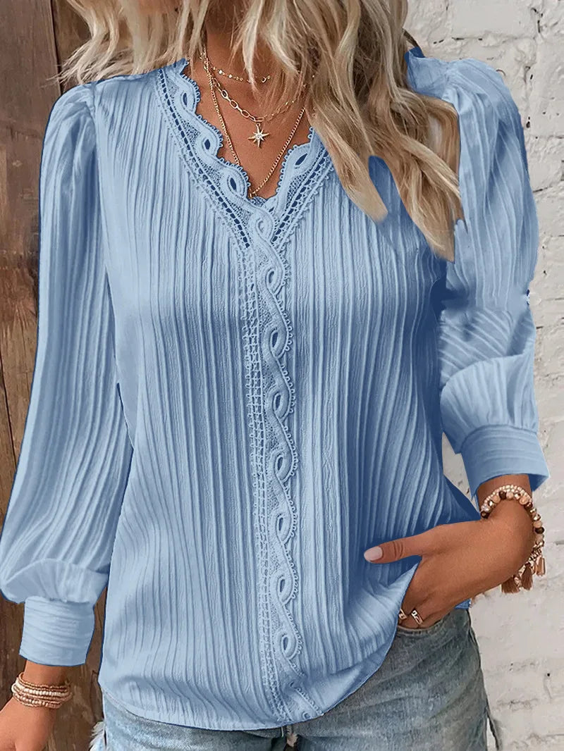Kanten Blouse voor Vrouwen