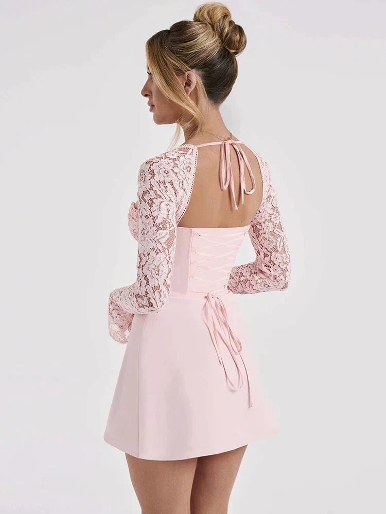 Iconische Bodycon Kanten Jurk voor Vrouwen