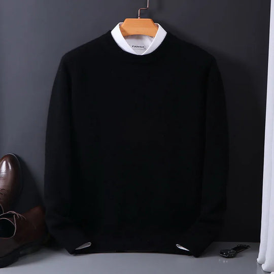 Luxe Kasjmier Trui voor Mannen