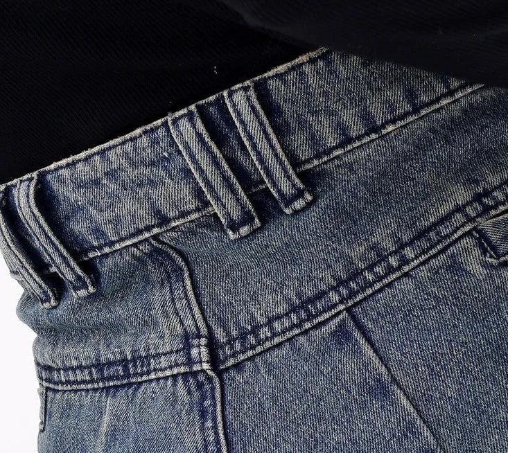 Hoge Taille Wijde Jeans voor Vrouwen