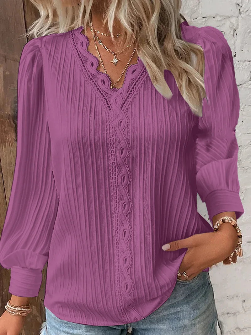 Kanten Blouse voor Vrouwen