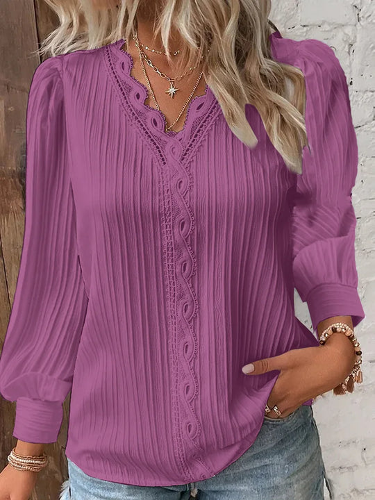 Kanten Blouse voor Vrouwen