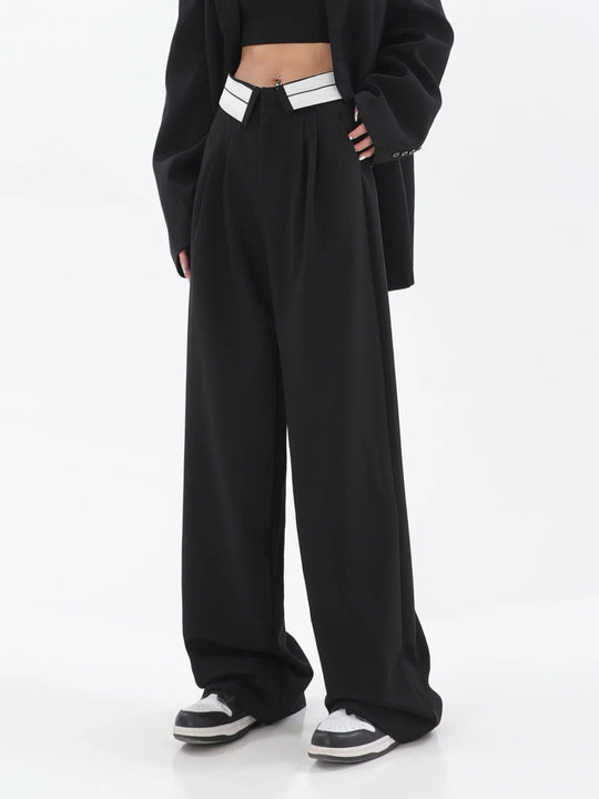 Modieuze Wijde Broek voor Vrouwen