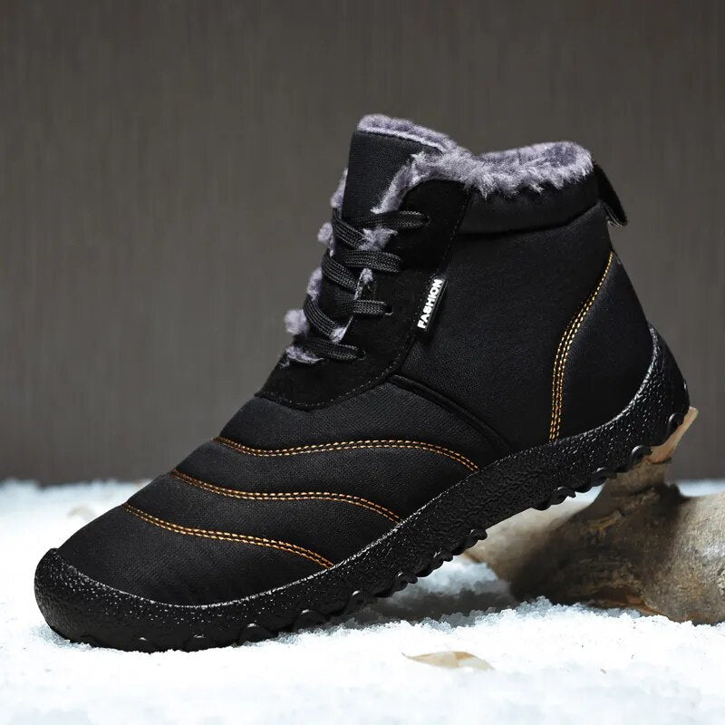 Warme Waterdichte Wandelschoenen met voering voor Mannen