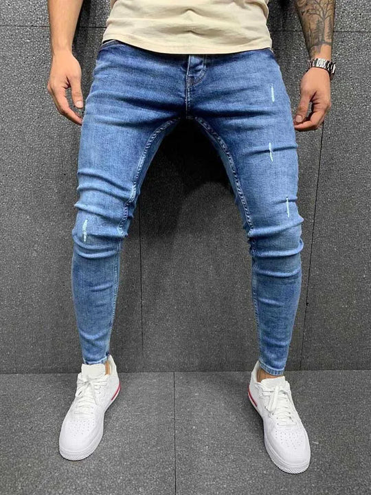 Strakke Slim Fit Spijkerbroek voor Mannen