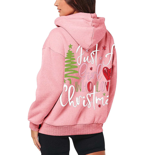 Comfy Kerst Vest met Capuchon voor Vrouwen