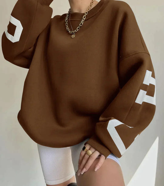 Comfortabele Oversized Sweatshirt voor Vrouwen