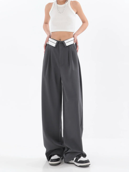 Modieuze Wijde Broek voor Vrouwen