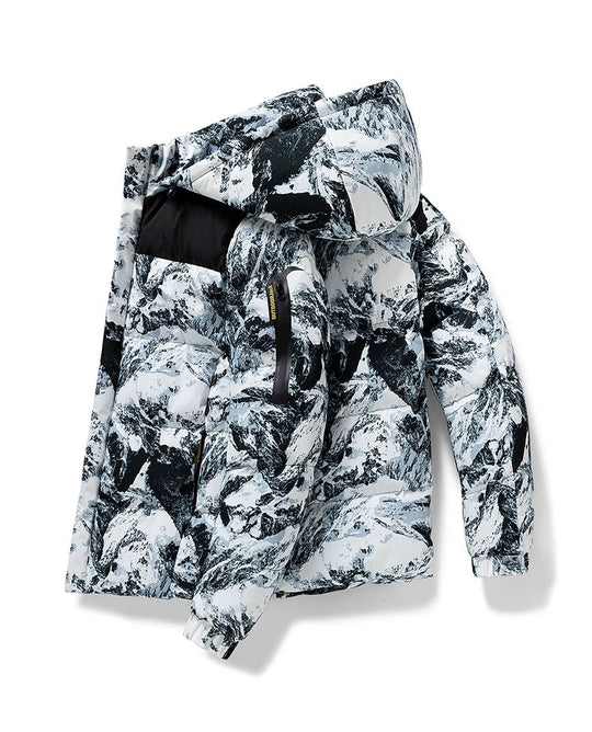 Camouflage Winterjas voor Mannen