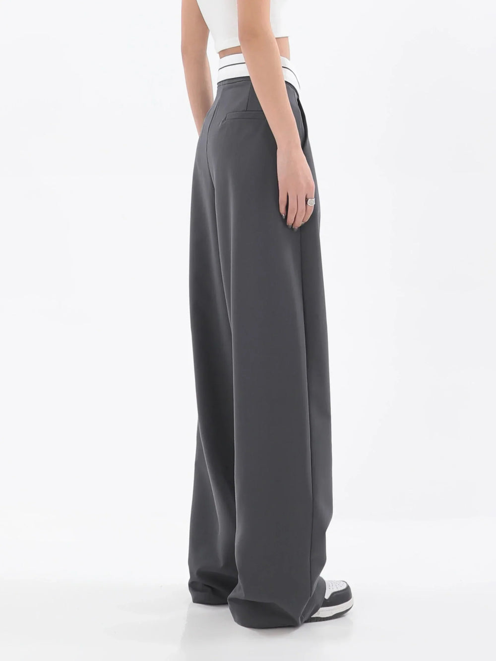 Modieuze Wijde Broek voor Vrouwen