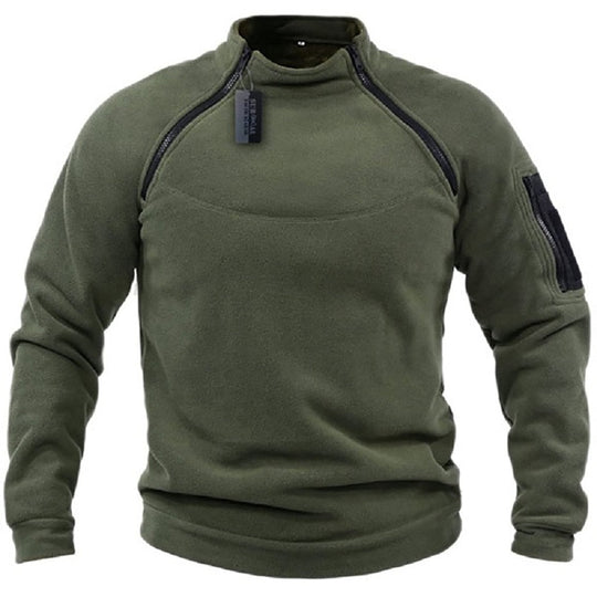 Slim-Fit Top met Tactisch Ontwerp voor Mannen