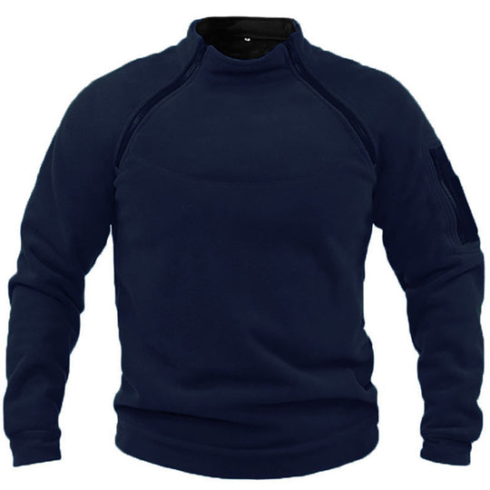 Slim-Fit Top met Tactisch Ontwerp voor Mannen