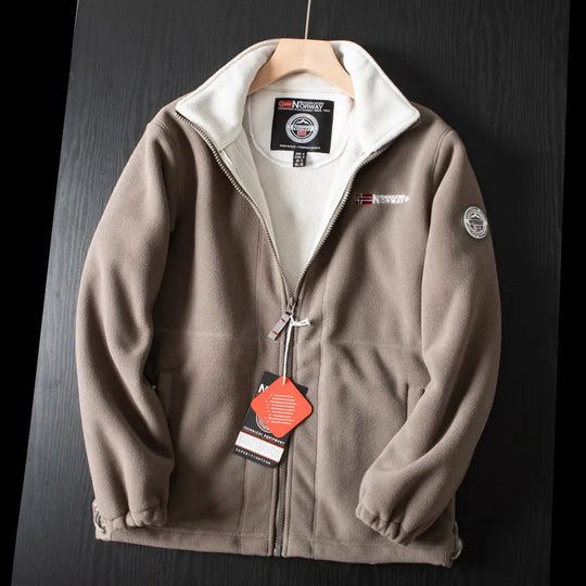 Ultra-Warme Fleece Jas met Rits voor Mannen en Vrouwen