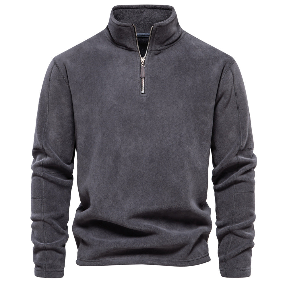 Fleece 1/4 Zip Sweater voor Mannen