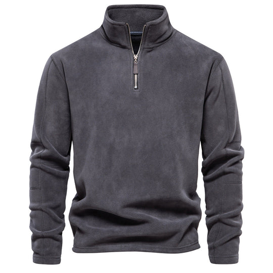 Fleece 1/4 Zip Sweater voor Mannen