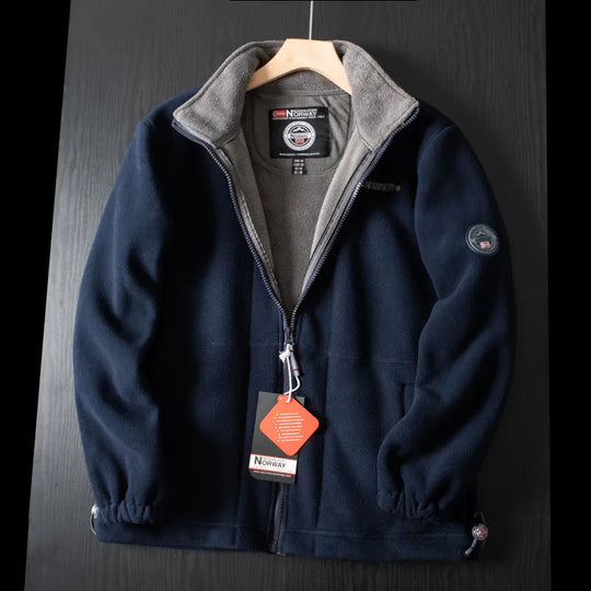 Ultra-Warme Fleece Jas met Rits voor Mannen en Vrouwen