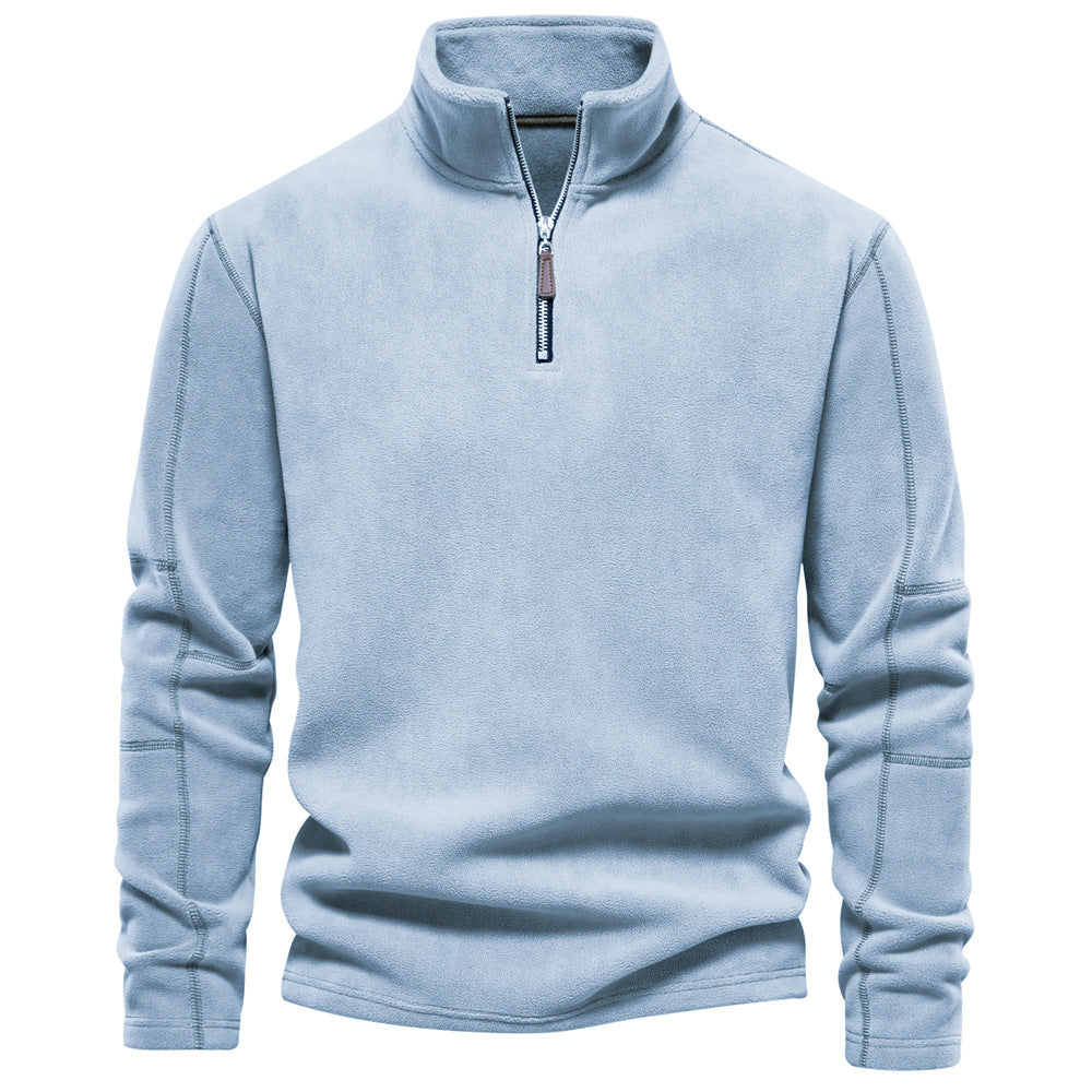 Fleece 1/4 Zip Sweater voor Mannen