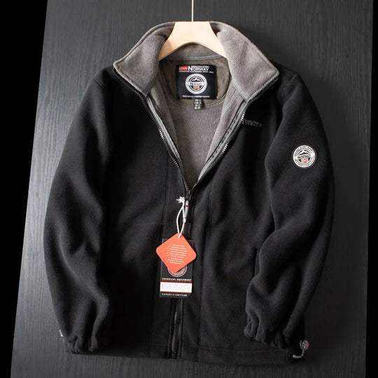 Ultra-Warme Fleece Jas met Rits voor Mannen en Vrouwen
