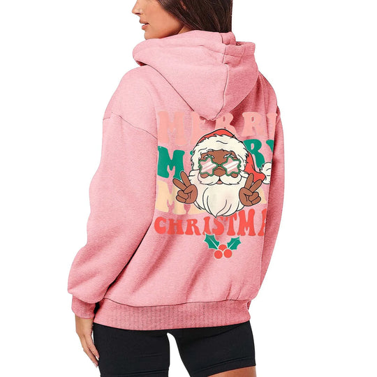 Comfy Kerst Vest met Capuchon voor Vrouwen