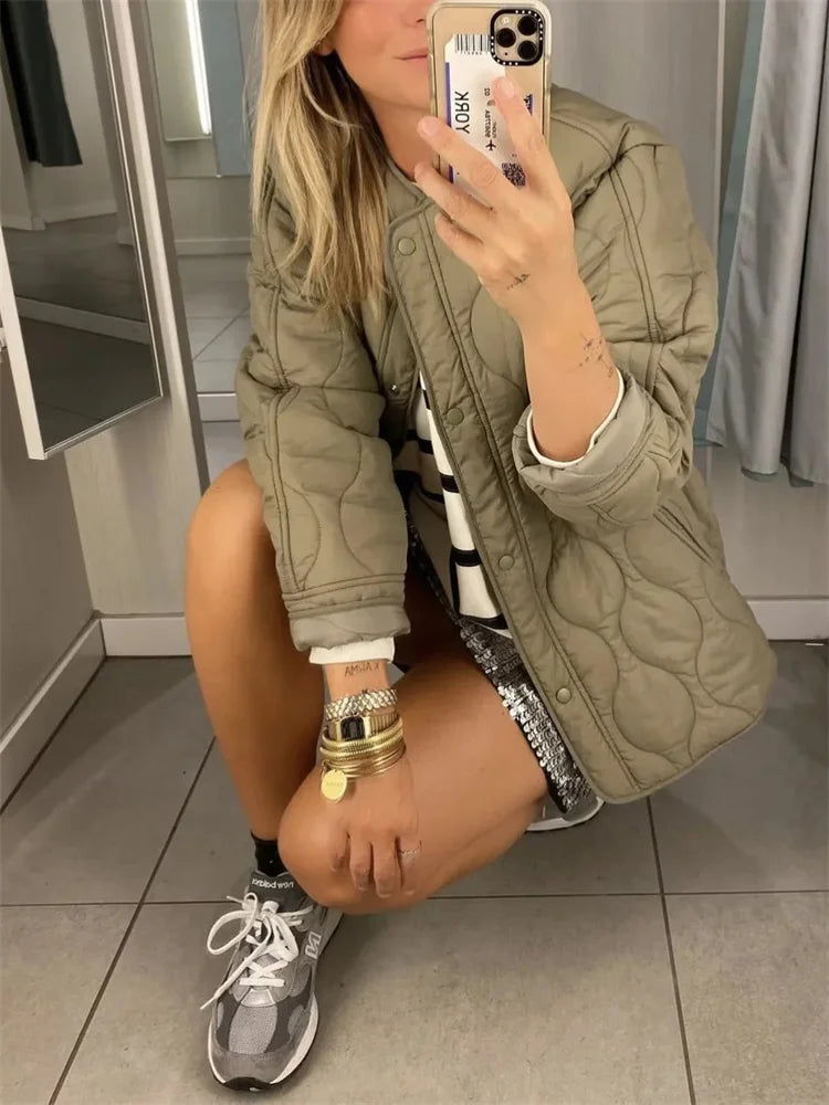 Casual Losse Winterjas voor Vrouwen