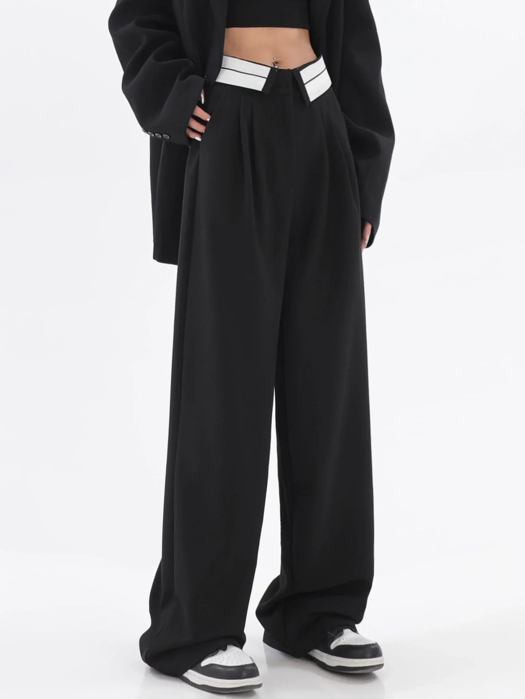 Modieuze Wijde Broek voor Vrouwen