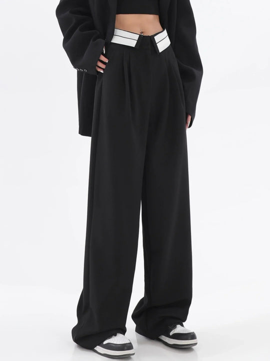 Modieuze Wijde Broek voor Vrouwen