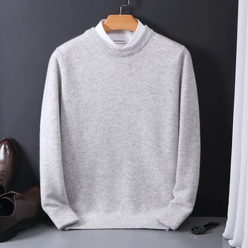 Luxe Kasjmier Trui voor Mannen