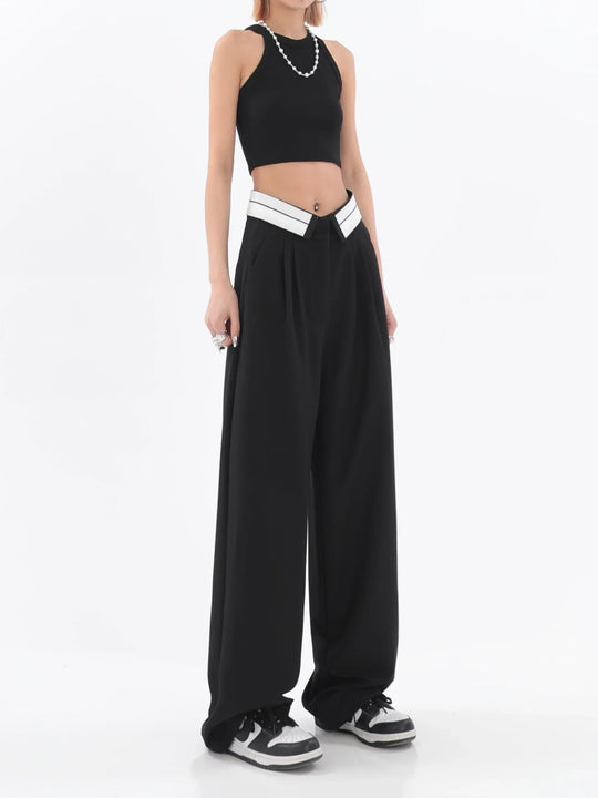 Modieuze Wijde Broek voor Vrouwen