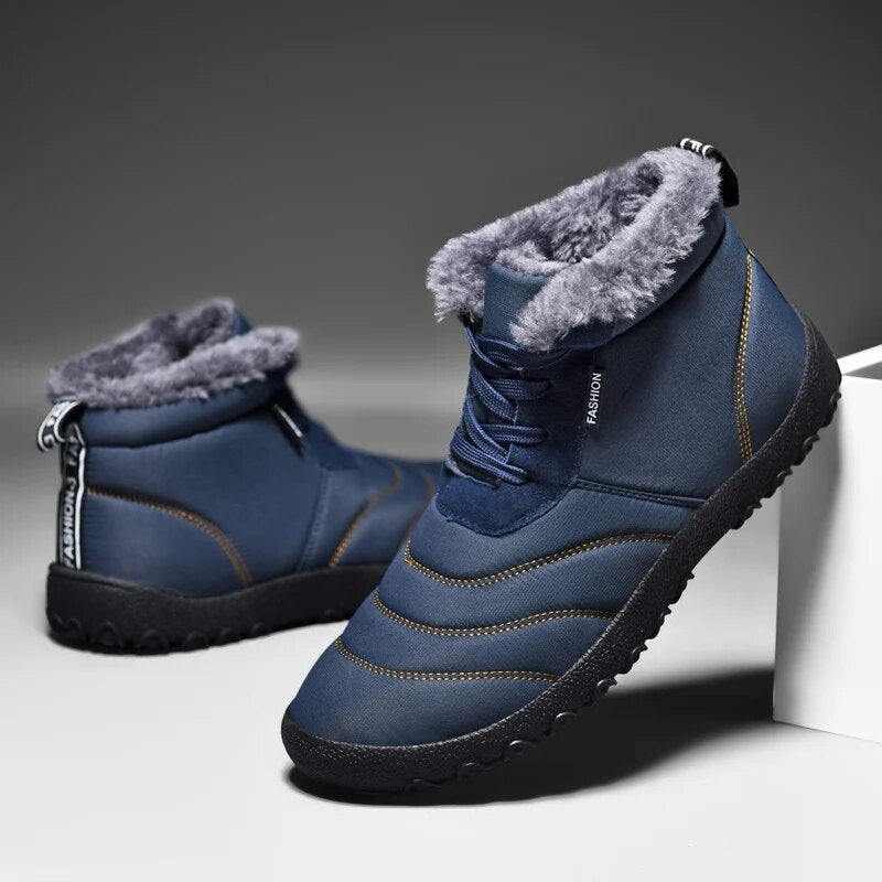 Warme Waterdichte Wandelschoenen met voering voor Mannen