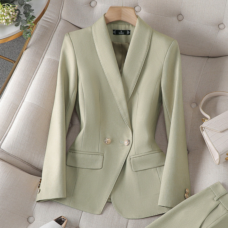 Stijlvolle Blazer en Broek Set voor Vrouwen