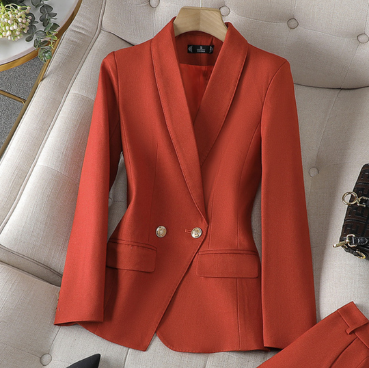 Stijlvolle Blazer en Broek Set voor Vrouwen