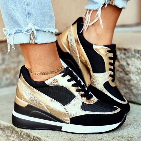 Trendy Lucht Sneakers voor Vrouwen