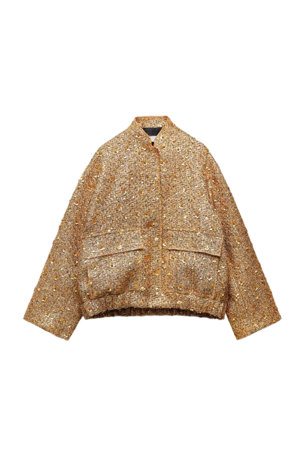 Modern Klassiek Metallic Jasje voor Vrouwen