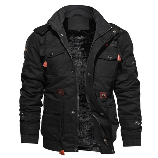 Trendy Waterbestendige Fleece Jas voor Mannen