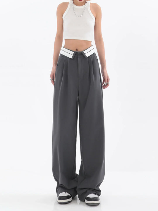 Modieuze Wijde Broek voor Vrouwen