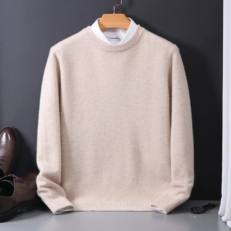Luxe Kasjmier Trui voor Mannen