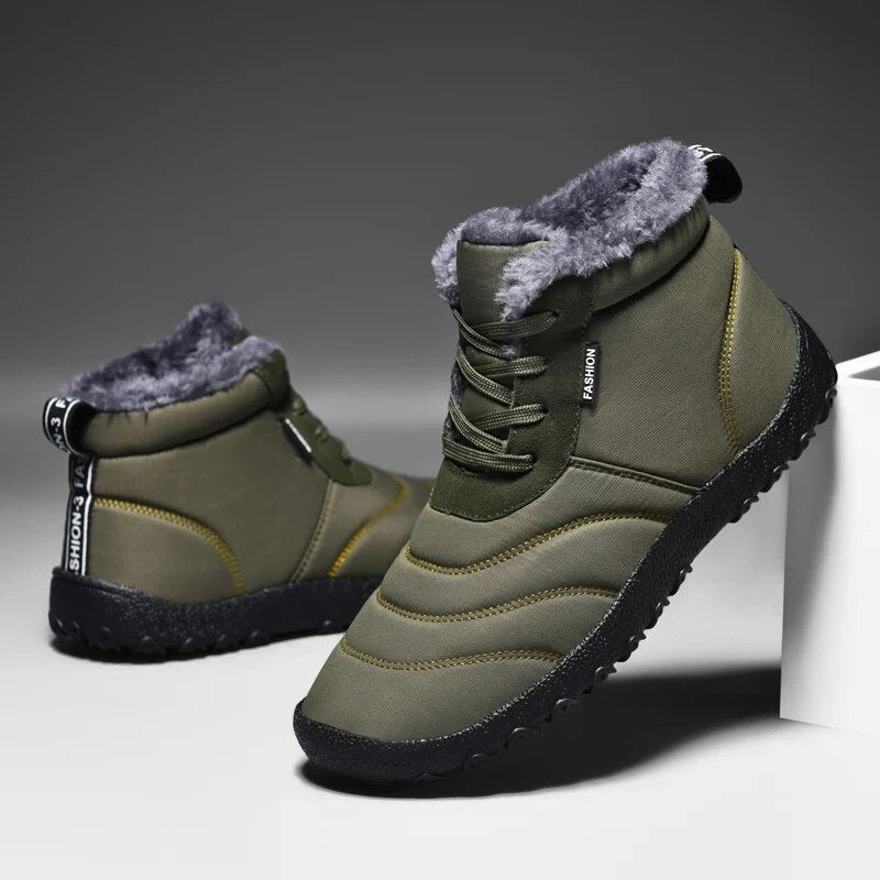 Warme Waterdichte Wandelschoenen met voering voor Mannen
