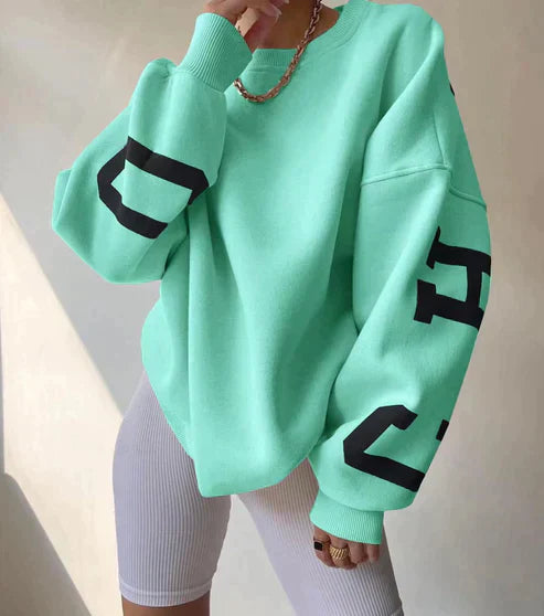 Comfortabele Oversized Sweatshirt voor Vrouwen